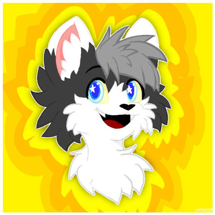 Confu (Headshot, Flat, Icon format, Color Lined)