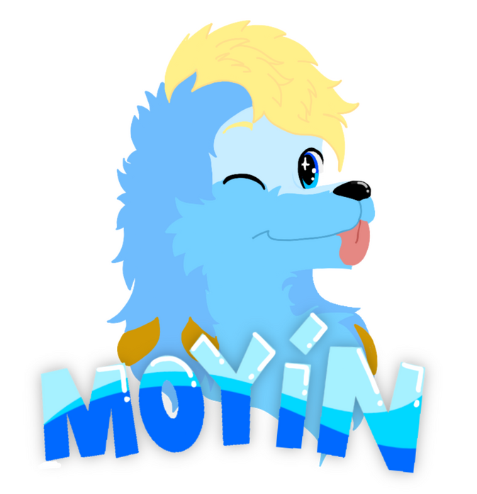 Moyín (Headshot, Flat, Badge, Lineless)