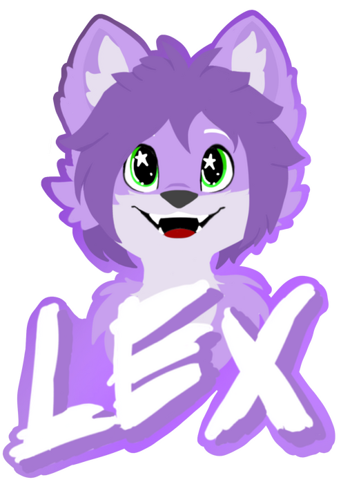 Lex (Headshot, Flat, Badge, Lineless)