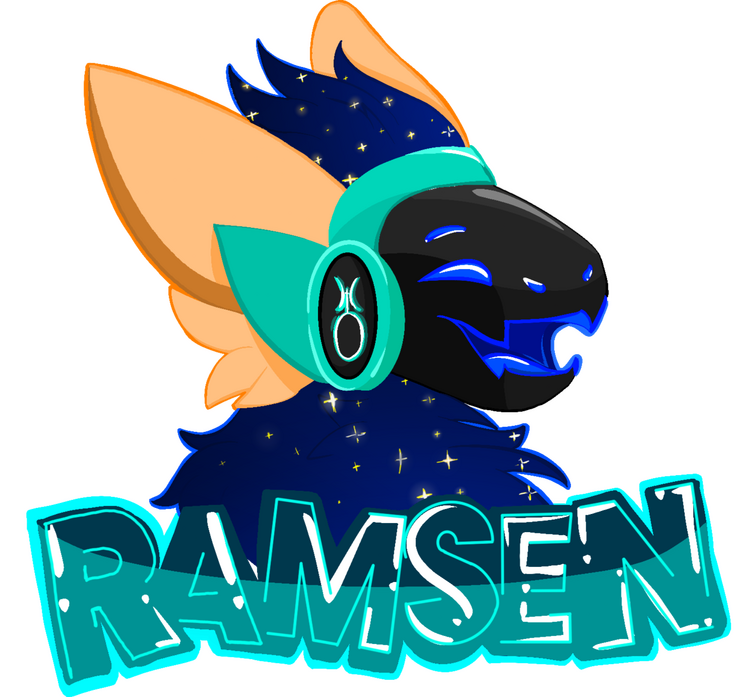 Ramsen (Headshot, Shaded, Badge, Color Lined)