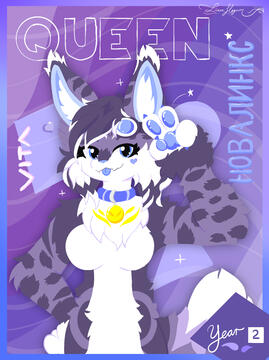 Vita (Halfbody, Flat, Abstract Background, Single Character, Lineless)