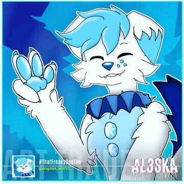 Dragdark (Halfbody, Shaded, Simple Background, Single Character, Black Lined)